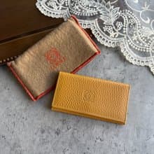 中古未使用品Loewe真皮鑰匙包卡包鎖匙包卡片夾兩用送禮西班牙製