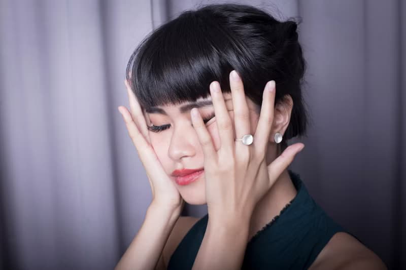 Cheeky 厚臉皮 - 手工純銀戒指 Silver Ring 可調式