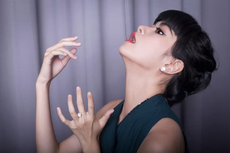 Cheeky 厚臉皮 - 手工純銀戒指 Silver Ring 可調式