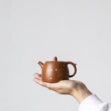 送禮紫砂壺茶壺补货   小汉铎 撒金 祥瑞 180cc 原矿优质降坡料
