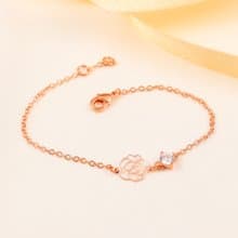【快速出貨】L'Amour Fleuri 玫瑰手鍊 經典玫瑰系列