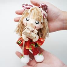 聖誕節 交換禮物 手工 黏土娃娃公仔