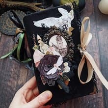 Harry Potter junk journal handmade Magic journal thick notebook Hogwarts