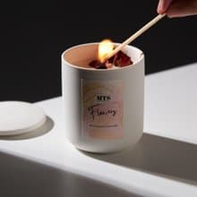 玫瑰香氛蠟燭 畢業禮物 天然大豆蠟 天然精油 融蠟燈