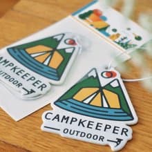 CAMPKEEPER Air Freshener 與山與海 香氛片(山調)