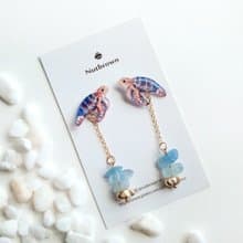 【動物們 No.033】海龜  耳環/耳夾