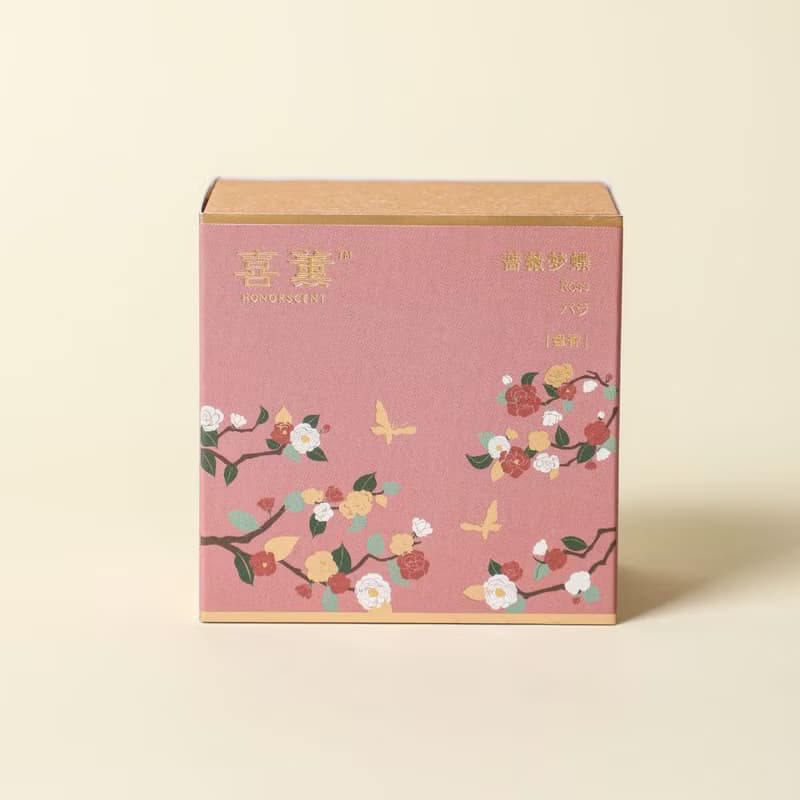 【錦花系列】天然盤香線香爐座│清新花香 助眠 淨化 生日禮物