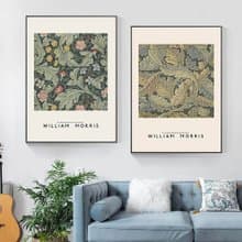 William Morris 印花_掛畫_藝術系列_台灣製造 兩個工作天快速出