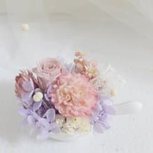 一起過生日莫蘭迪粉康乃馨 結婚捧花永生乾燥花情人節畢業花束七