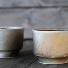 夕陽暖意- 生活食器  陶器 茶杯組 2個一組 情人節