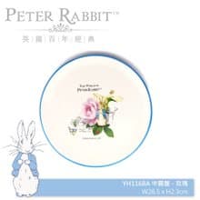 比得兔 陶瓷大圓盤-玫瑰