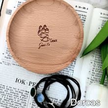 實木盤子 Grace to Grace /This is a Gift for you基督/受洗禮物