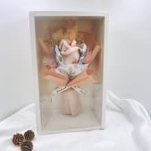 有錢花 永生花 玫瑰 鈔票花盒  鈔票花束