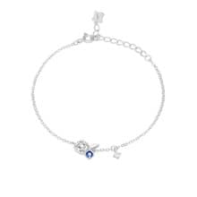 L'amour 浪漫玫瑰手鏈 (白金色)