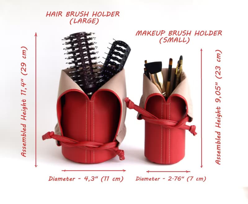 Travel Makeup Brush Holder, Custom Makeup Bag, Makeup Organizer