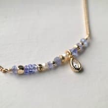 【十二月生日石】月暈紫羅蘭 | 坦桑石手鍊 可改項鍊 丹泉石