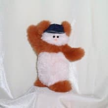 Don't move! A-B yo Bear keyring_orange