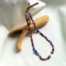 zi2.rennt串珠|R.-E-A.|串珠項鍊 米珠花朵項鍊 手作項鍊 鎖骨鏈
