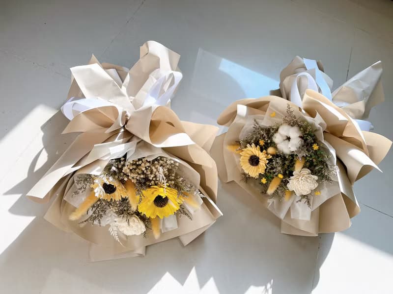 M號【畢業花束】乾燥花束 乾燥花 畢業花束 情人節花束 畢業禮物