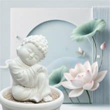 淨念吉祥小佛之大覺小盤套組  喚醒心靈智慧 提升居家氛圍