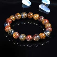 一圖一物│#638 多彩彼得石水晶手鍊 10mm 勇氣自信 開運 禮物