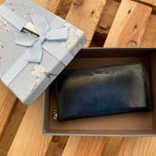 【Steve Tse-皮革炮製所】手工刷染風琴式長夾