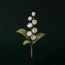 元森手作鈴蘭花微鉤手工胸針小清新百搭文藝別針配飾蕾絲線森系