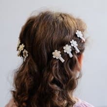 英國Mimi & Lula_SS25_春日花園_小雛菊迷你髮夾8入