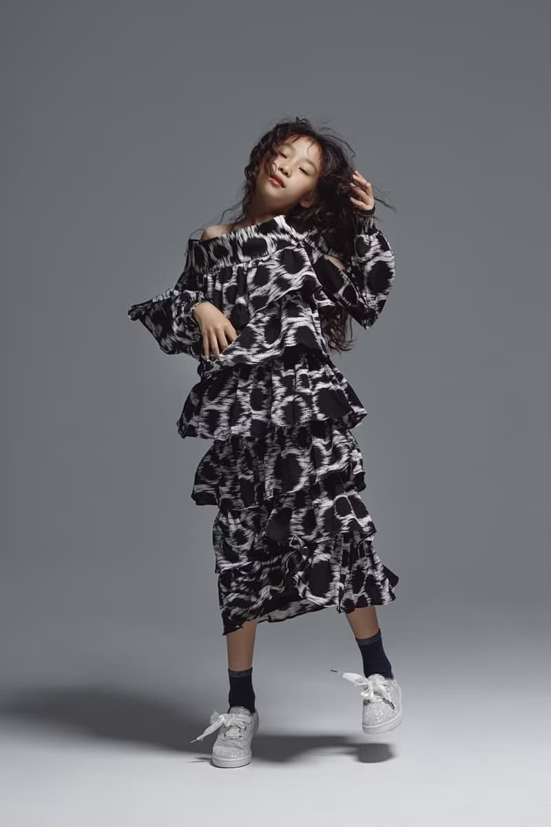 Fallen Shoulder Tiered Dress / 2021