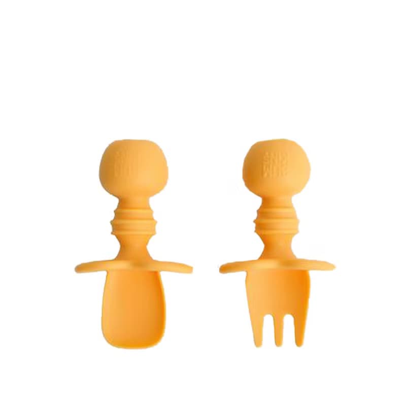 Bumkins 矽膠湯叉組