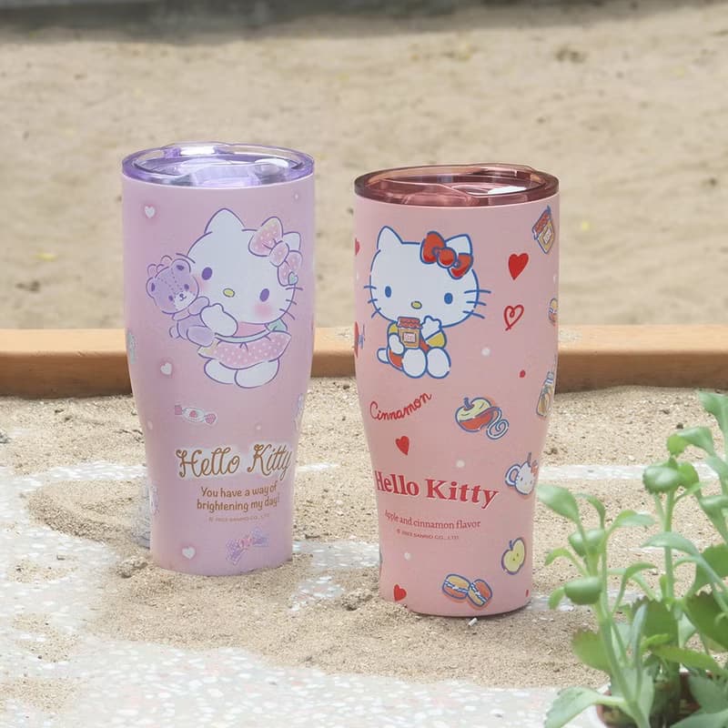 【HELLO KITTY】不鏽鋼真空酷樂杯 冰霸杯900ml- 二款可任選