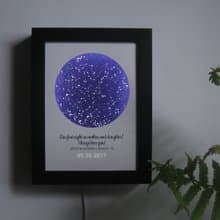 定製星空小夜燈 可定時和調光陪伴媽媽入眠床頭燈 生日母親節禮物