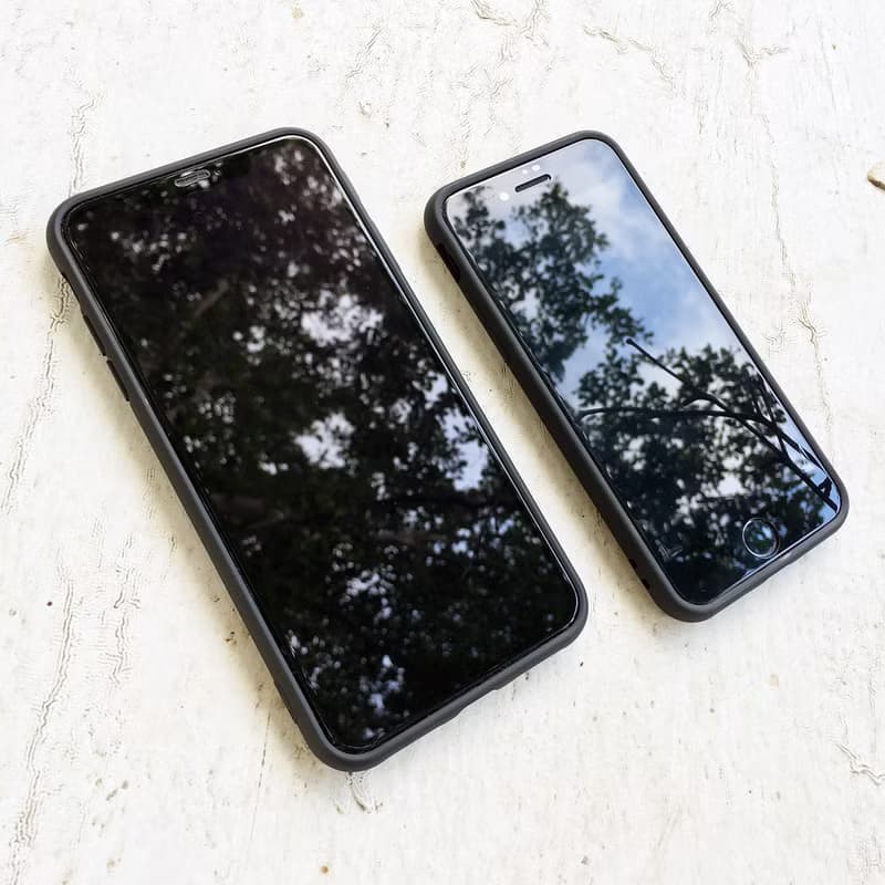 社畜的真實告白 - iPhone 手機殼 / 黑色全包霧面軟殼