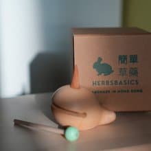 【安寧時光】木魚造型倒流香座 手工香品套裝 | 視覺系香薰