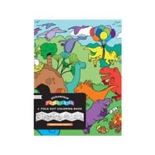 美國OOLY 主題全景著色畫本 - 恐龍野餐派對 | 精裝全幅畫紙