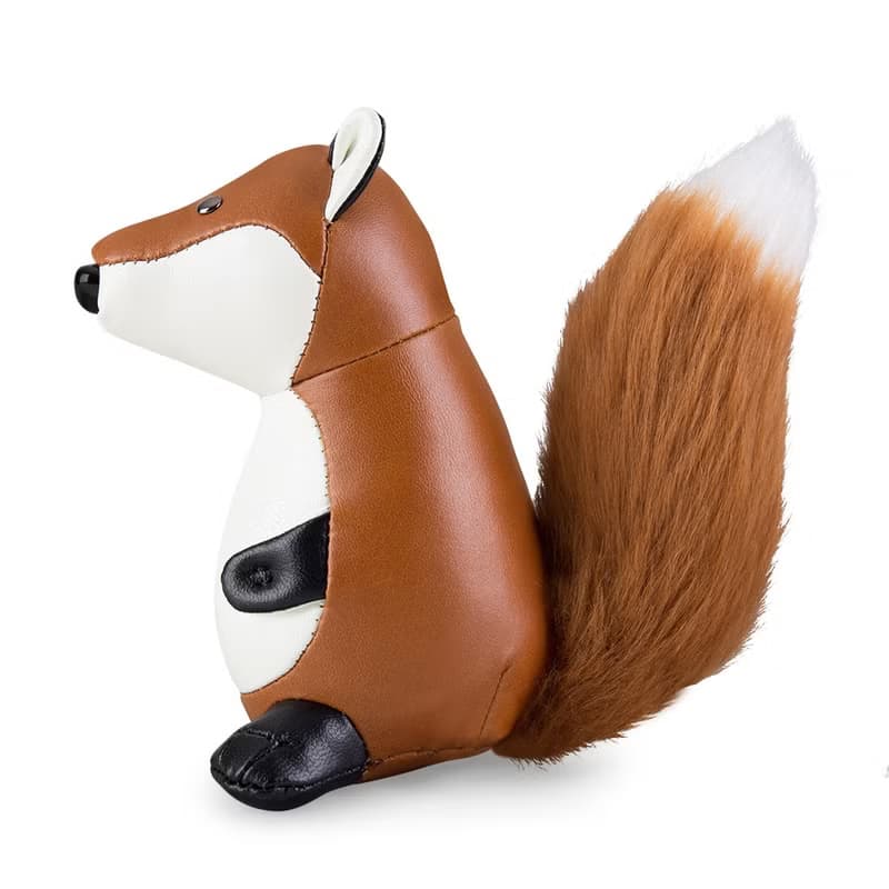 【紙鎮】狐狸 Fox 皮革動物造型擺飾 | 入厝禮物 質感小物