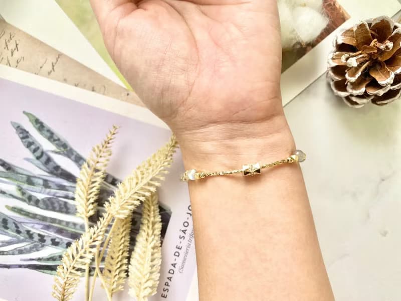 拉長石手鍊 拉長石 拉長石飾品 天然石手鍊 天然石手鍊 手作飾品