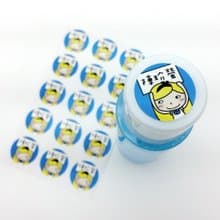 嬉手作-最新材質。經典人物舉牌系列。幼兒園必備小圓姓名貼