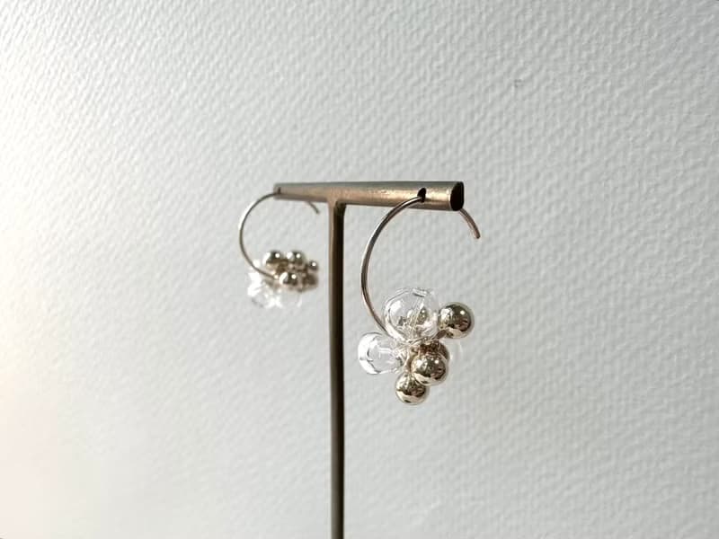 Pinkoi 限定玻璃果子勾耳環