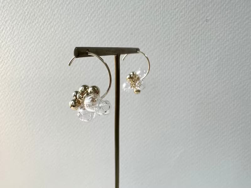 Pinkoi 限定玻璃果子勾耳環