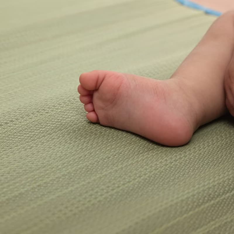 【透氣清爽】嬰幼兒藺草蓆Nino 揮別悶熱汗臭 天然親膚不夾肉