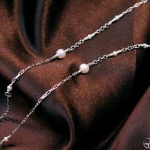 默默小姐-珍珠風格手鍊及腳鍊