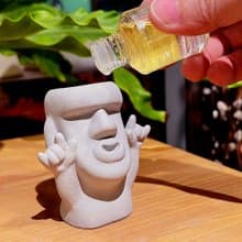 【快速出貨】摩艾圓滾滾 搖滾嗨嗨 擴香石 交換禮物