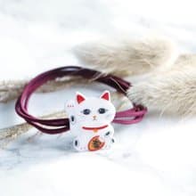 招財貓頭飾橡筋
