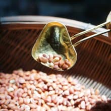 手工黃銅蘑菇勺/豆勺/裝飾勺/湯勺