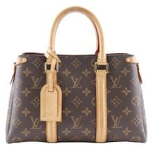 【日本直送】ルイ・ヴィトン LOUIS VUITTON スフロBB ハンドバッグ M44815 モノグラムキャンバス 茶 レディース【中古】
