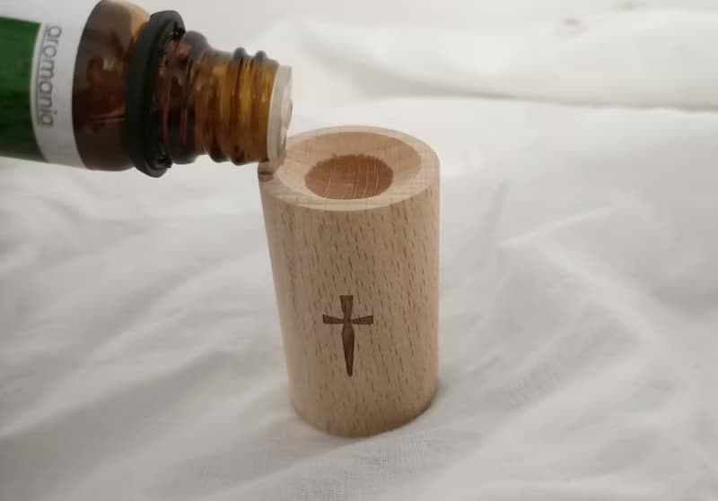 十字架原創薰香香氛櫸木擴香木/幸福小組/福音禮品/基督/受洗禮物