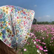 Scarf : ttq floral scarf : spring field