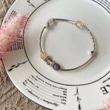 強能量水晶招財彈性手鍊