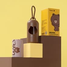 【LINE FRIENDS官方授權】寵物戶外遛狗拾便器/拾便袋